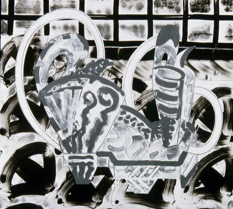 “Minoan Pitchers/Oribe Tray”